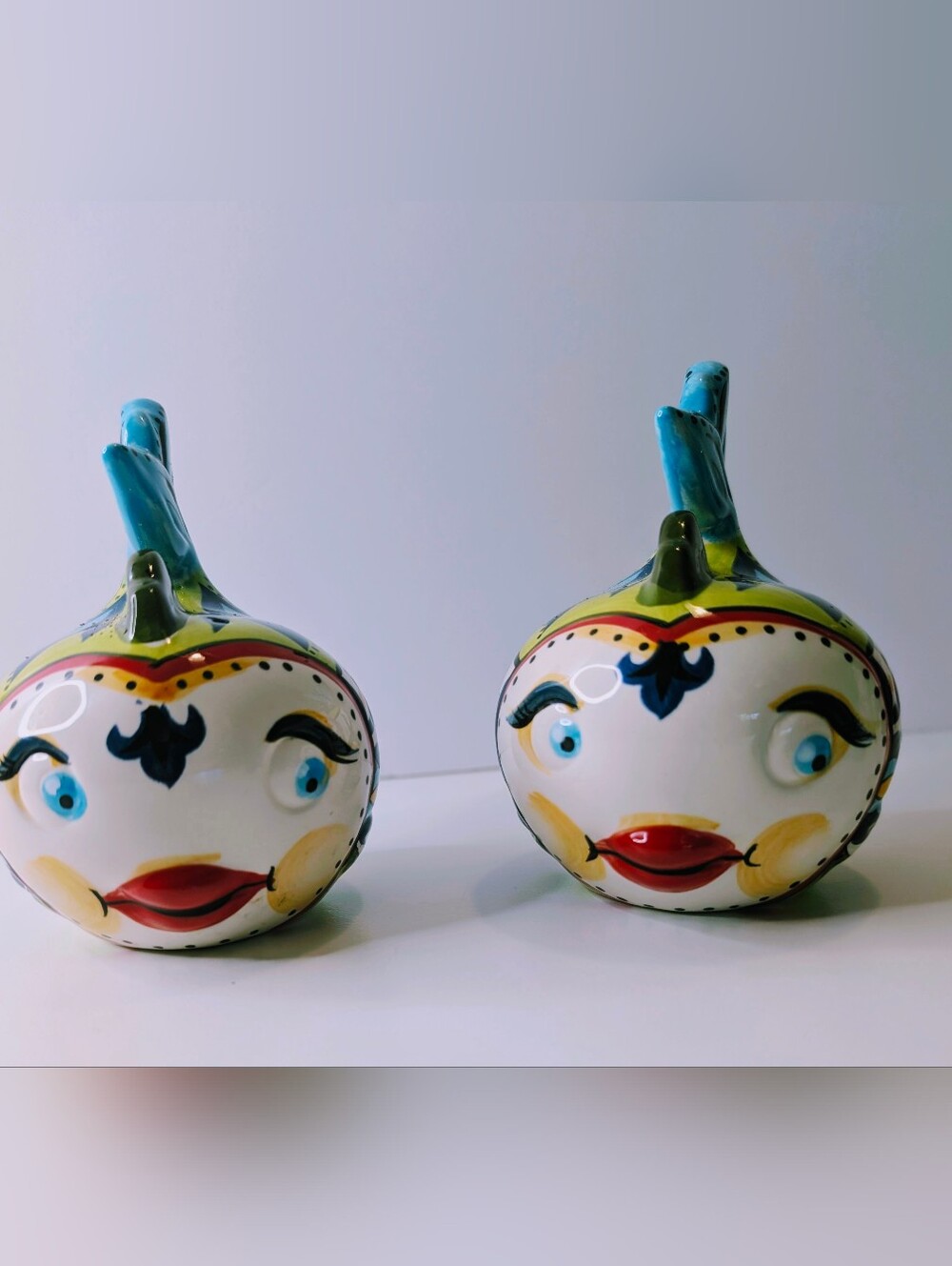 Espana Lifestyle Bocca Fish Handcrafted Salt & Pepper Shakers